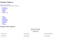 Desktop Screenshot of kentuckysbestcigarettes.com